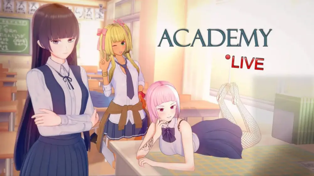 [日系SLG]学院：直播！Academy: Live! v0.11 EA AI汉化版【PC+安卓/5.04G/更新】