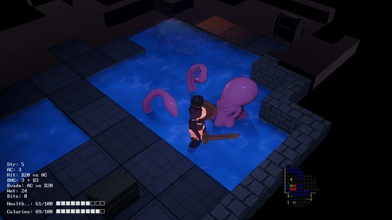 [地牢RPG/3D/动态] 硬困 Hard Stuck v1.0 EA4 AI汉化